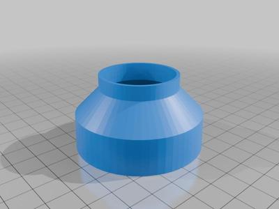 mazzer super jolly grinder bean collar with steeper shoulder