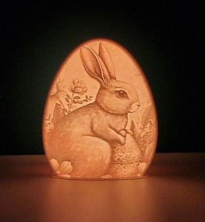 Easter bunny egg