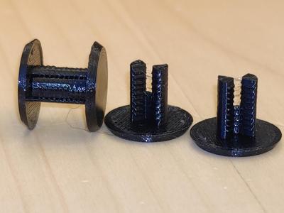 Locking rivet, fastener