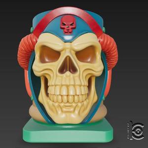 Hellskull V2 Mug - 3D Model for Printing
