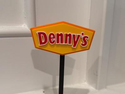 Denny's Sign