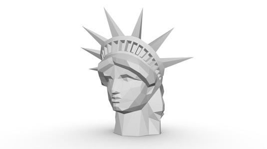 statue of liberty head