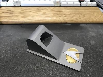 STNG phaser display stand