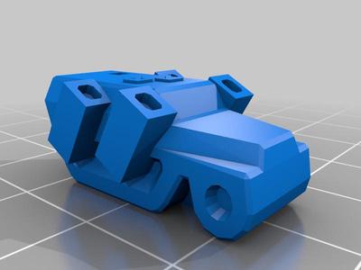 Tank Chess Deluxe pieces marked