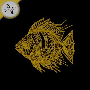 Fish - Geometric - Geometric - 2D Wall Art Decor