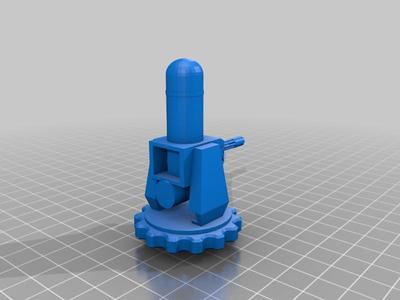 Phalanx CIWS Extruder knob for CR10
