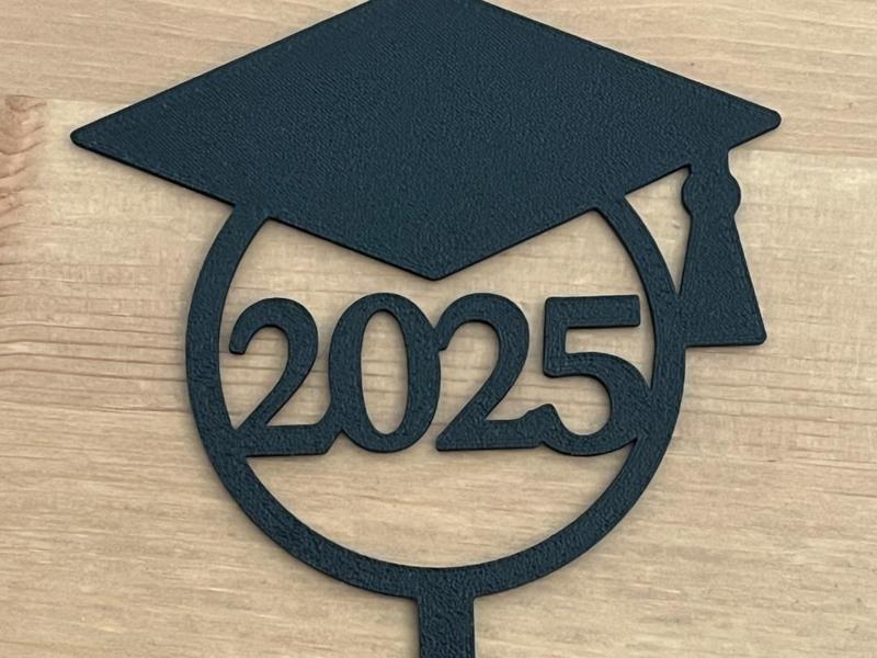 2025 graduation cake topper