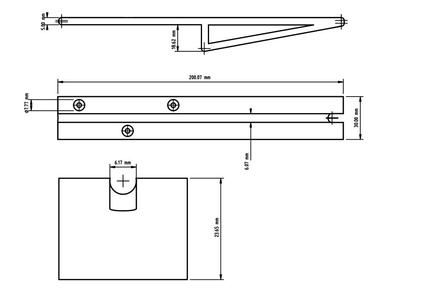 Shelf Lamp Cord Hanger