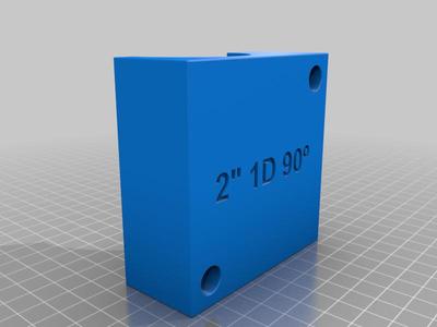 2" 1D Bend Tube Holding Jig for Bandsaw