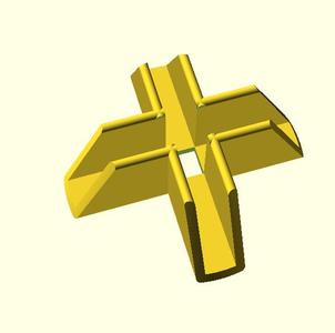 cross plate stand 0