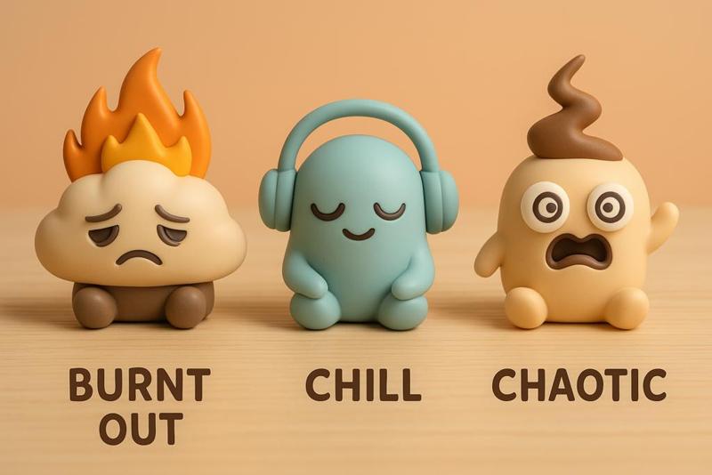 Moodie mods: burnt, chill and chaos  