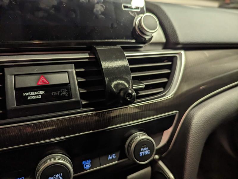 Accord 10th gen (2018+) vent phone mount