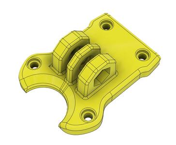 Geprc mark4 gopro camera holder