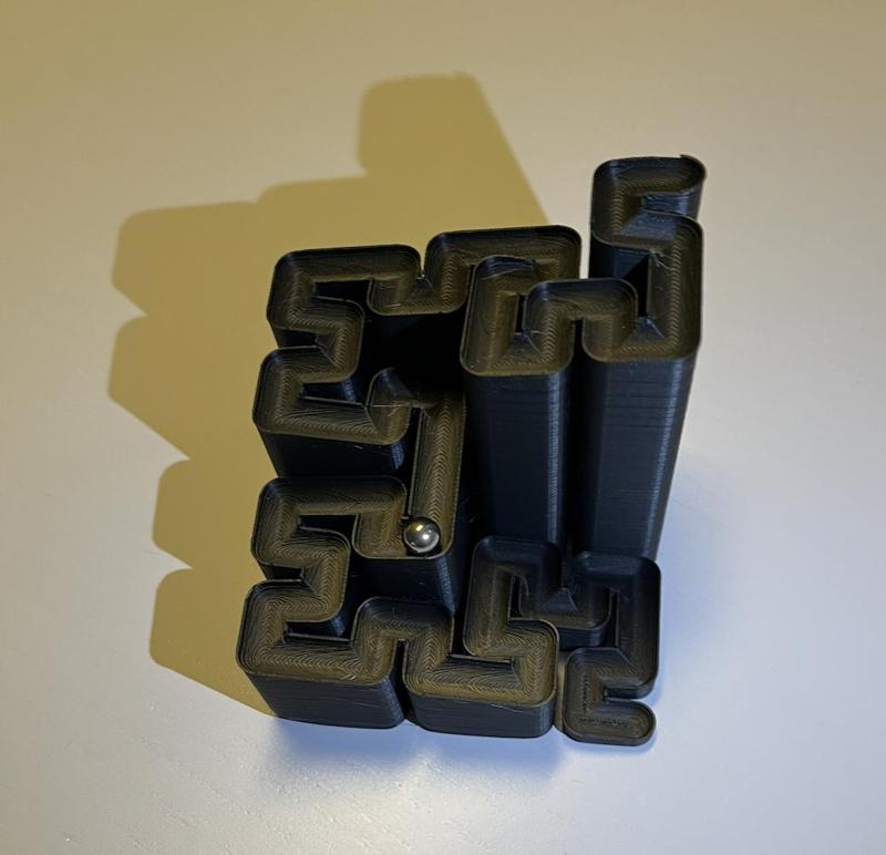 Hilbert Curve Marble Run 7mm ball