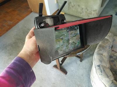 Nexus 7 (2013) JETech case sun shield supports