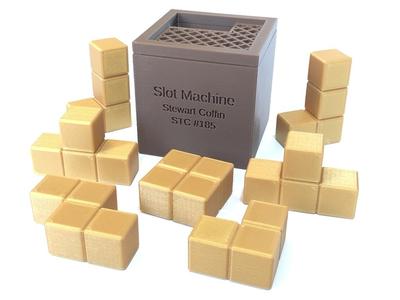 Slot Machine - Packing puzzle by Stewart Coffin (STC #185)