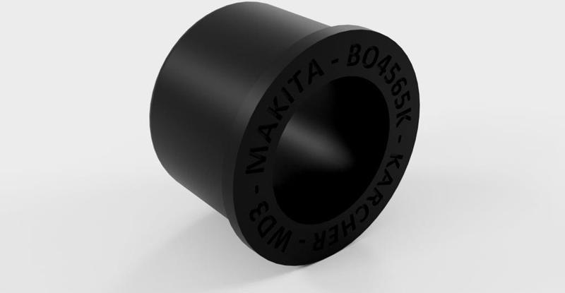 Makita BO4565K to Karcher WD3 hose adaptor