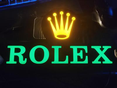 Rolex Logo LED Lightbox