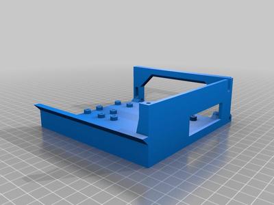Taller rear electronics case Ender 3Pro