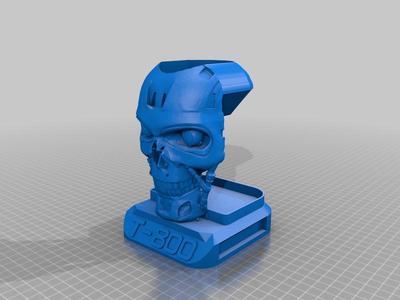 Terminator t-800 head ashtray