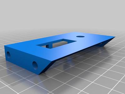 Top Panel for 4 digit display and rotary encoder grove 360 degree