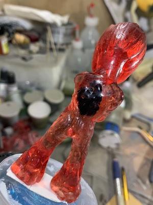 waing groot colored heart