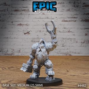 Dark Dwarf Victory ‧ DnD Miniature ‧ Tabletop Miniatures ‧ Gaming Monster ‧ 3D Model ‧ RPG ‧ DnDminis ‧ STL FILE