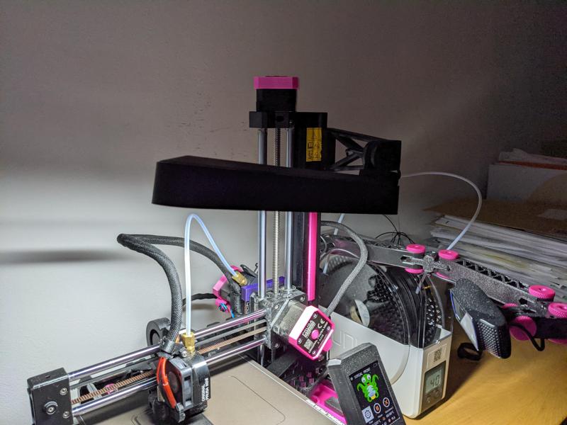 Hue Play Lightbar Mount v2 for Prusa Mini(+)