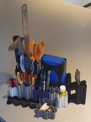 Modular desktop organizer