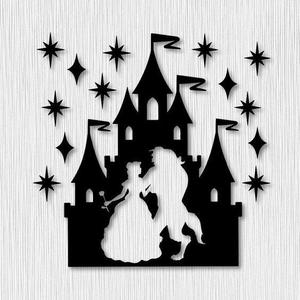 Beauty and the Beast wall decoration!