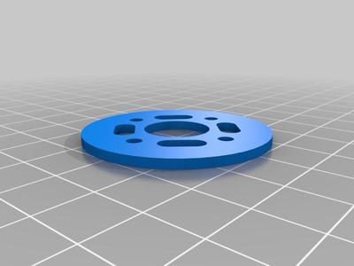 Brushless Motor GliderDrive 40mm Template