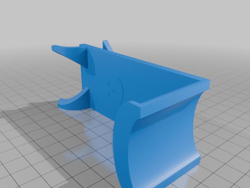 Chain link fence bag-hook