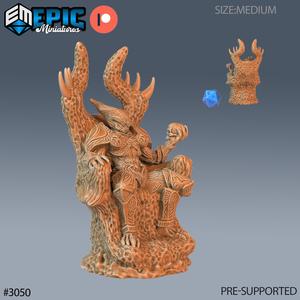 Mold Lord Throne ‧ DnD Miniature ‧ Tabletop Miniatures ‧ Gaming Monster ‧ 3D Model ‧ RPG ‧ DnDminis ‧ STL FILE