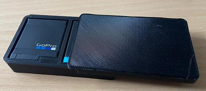 Boite pour batteries GOPRO HERO 6