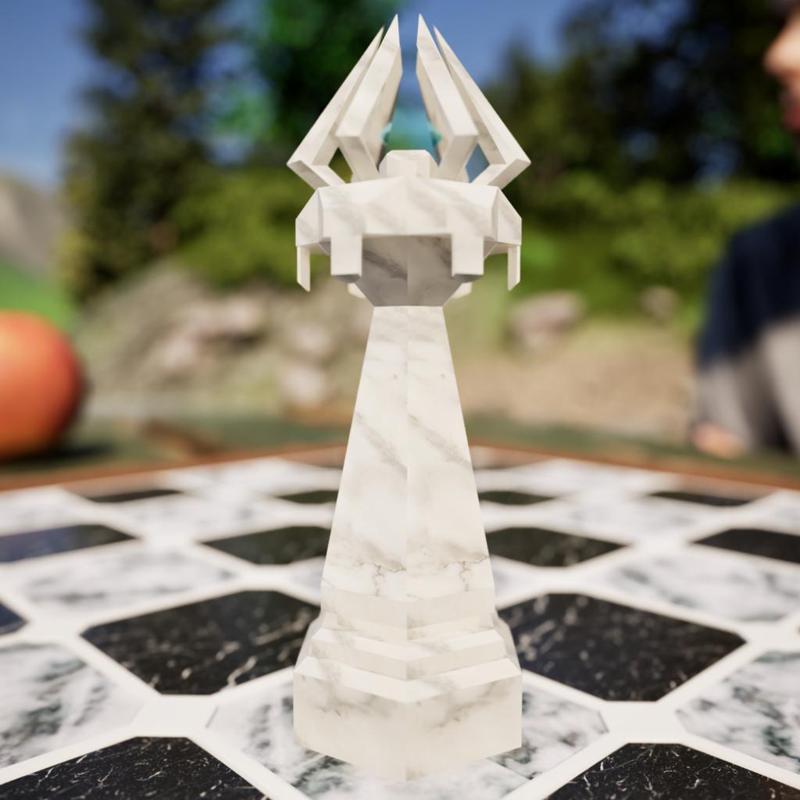 King and Queen Chess Pieces