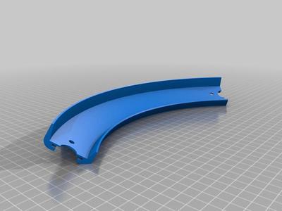 Hot Wheels 90deg Curve 30deg Bank v2