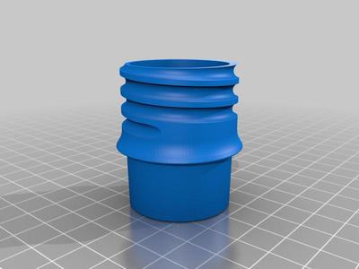 Triton router vacuum adapter for 34.5mm ID hose