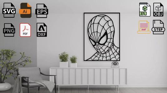 Spider-Man Wall Decor STL