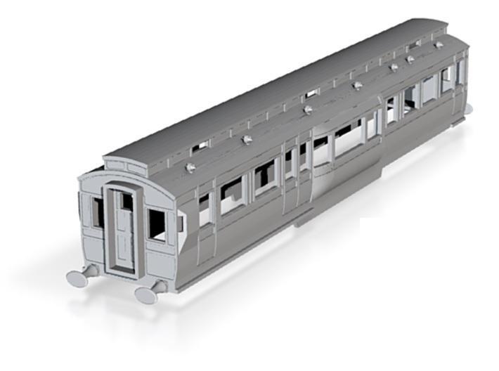 NER Dynamometer coach 1/87 scale