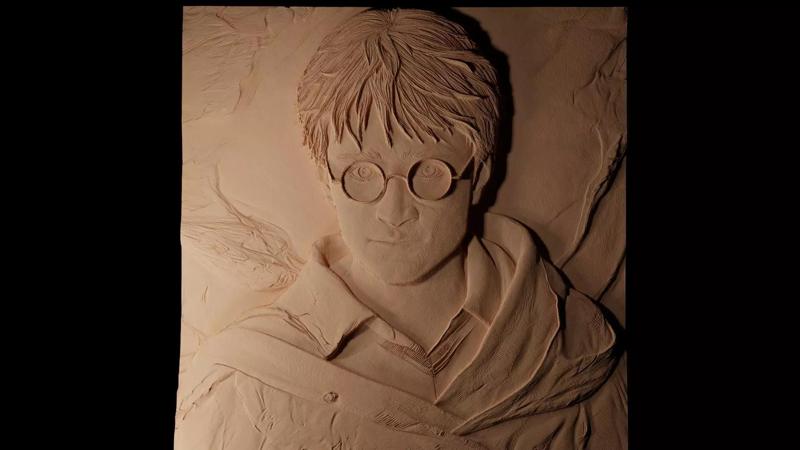 Harry Potter CNC 3d Print High Relief Sand Casting