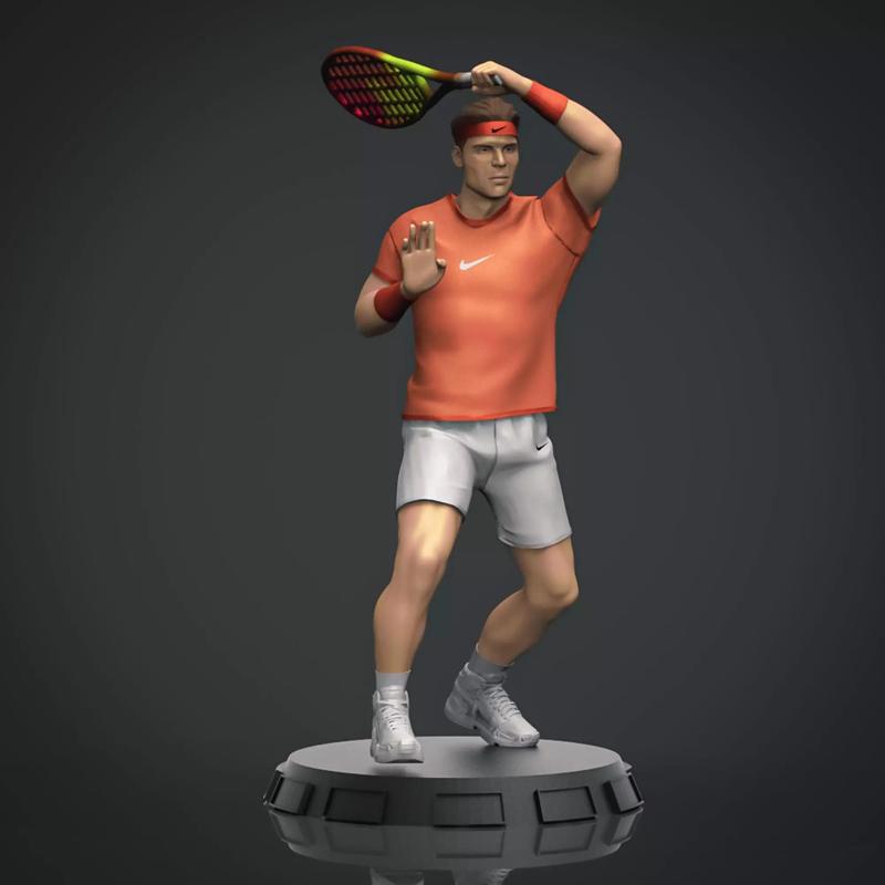 Rafael Nadal 3D Printable 4