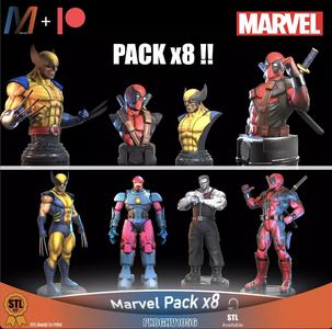 PX8GHV1056 - MARVEL PACK X8