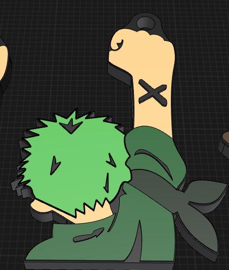 Zoro keychain