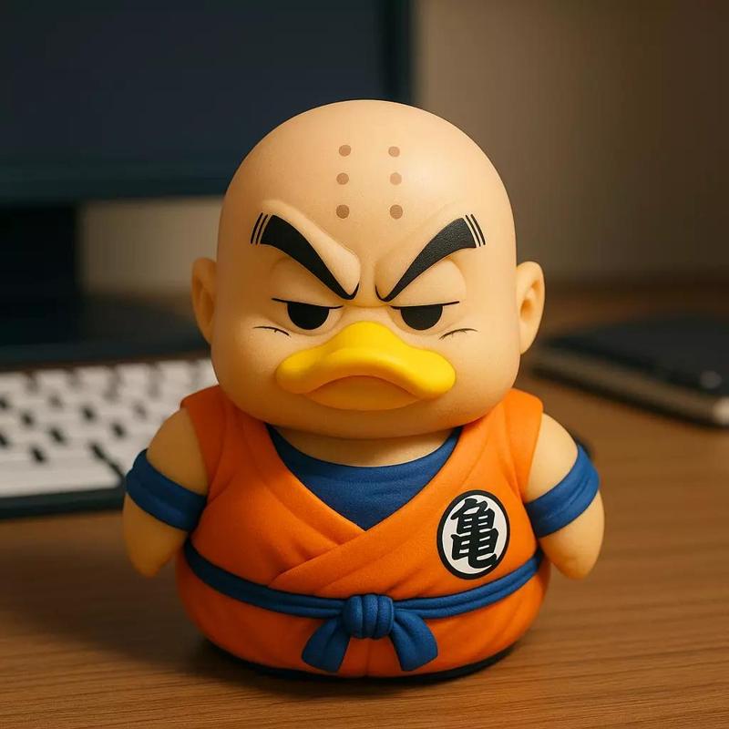 Rubber Duck - Krillin Dragon Ball model  - 3d print