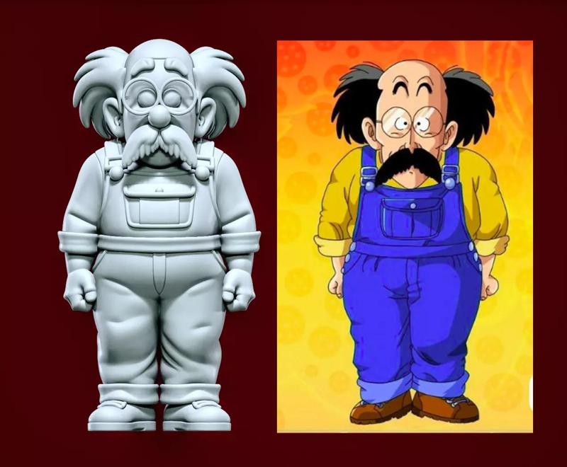 Sherman Priest - DRAGON BALL - 3D PRINT