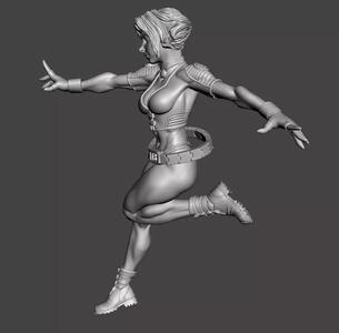 Free fall 3d model printing