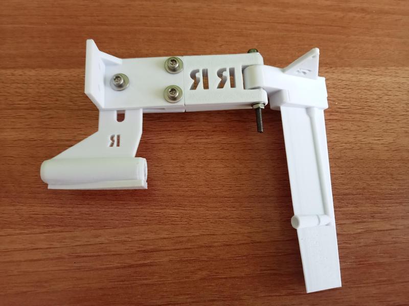 Radio-controlled boat rudder