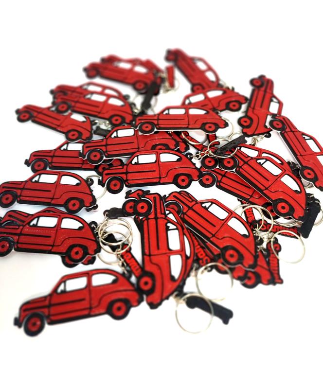 Car key ring ( Fiat 600 )