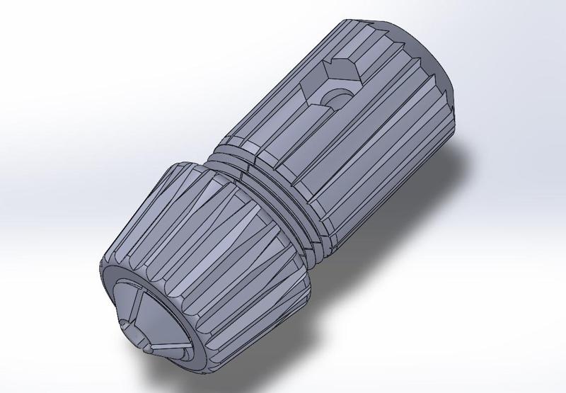 Connectable Chuck for 12.7mm to 13mm Shafts