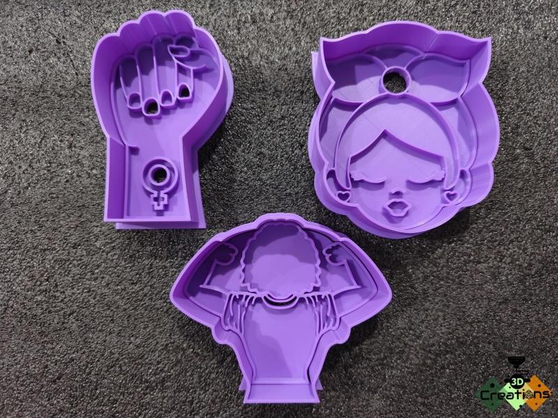 Cookie cutters -March 8 Women's Day-.